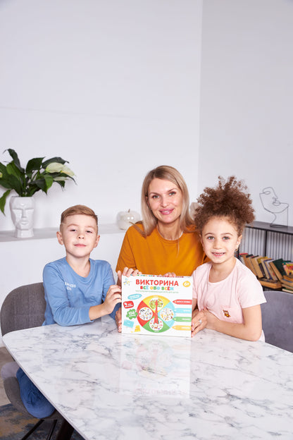 Игра настольная Викторина "Все обо всем"