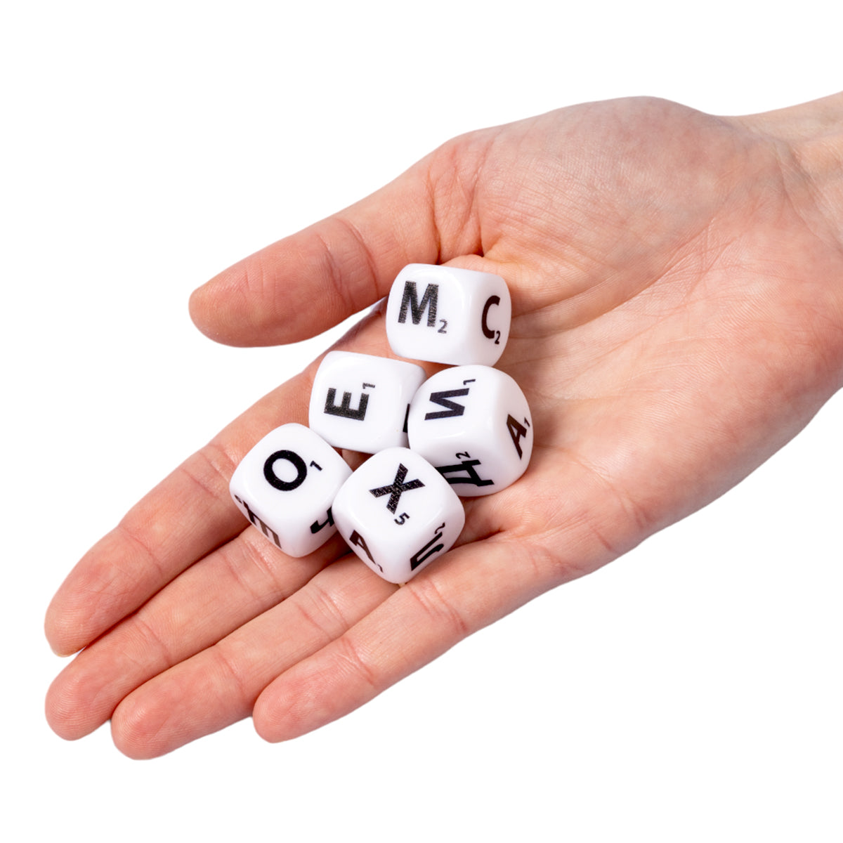 Игра настольная в жестяной коробочке "Кубики для умников" Словодел (жестяная коробочка)