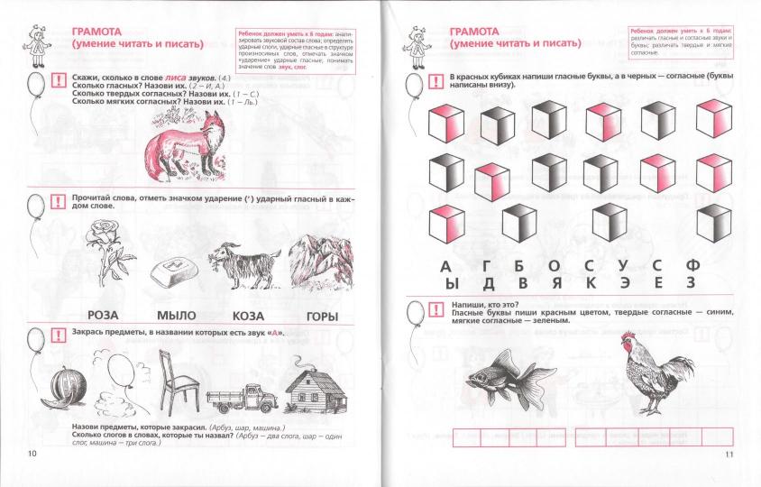 Tests pour un enfant de 6 ans