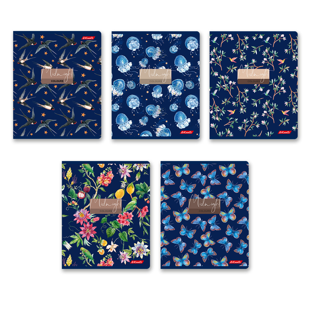 Svetoch. Тетрадь общая ученическая "Вальс цветов" A5+ 80 л. на скобе клетка арт.80ТСК5_5_2_1_000483