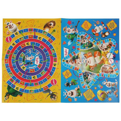 Très bien. Настольная игра-ходилка. 2 en 1. Буба. 330х216х27 mm. Умные игры. dans le cor.20шт
