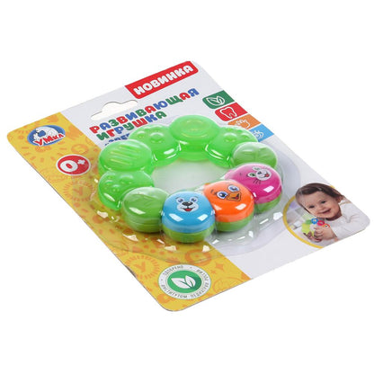 Развивающая игрушка зверята на карт. (русс. уп.) Умка в кор.3*24шт