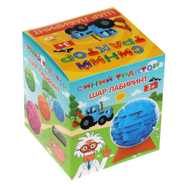 Jeu logique de Shar-LABIRINT, ТРАКТОР, cor.10*10*10cm, ИГРАЕМ ВМЕСТЕ в kor.2*128шт