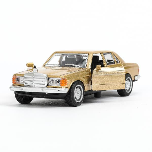 Modèle métallique MERCEDES-BENZ w116 12,5 cm, double parc technologique, couleur 2x120 pouces