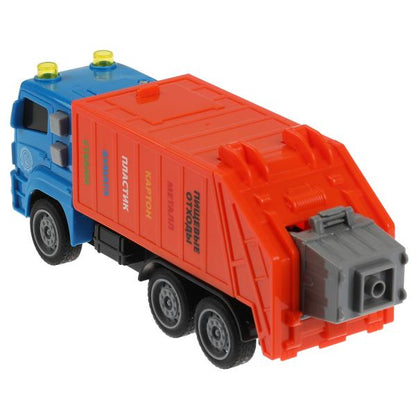 Machine à laver en plastique KAMAZ 17 см, bac, инерц, син, kor. Parc technologique dans le cor.2*36шт