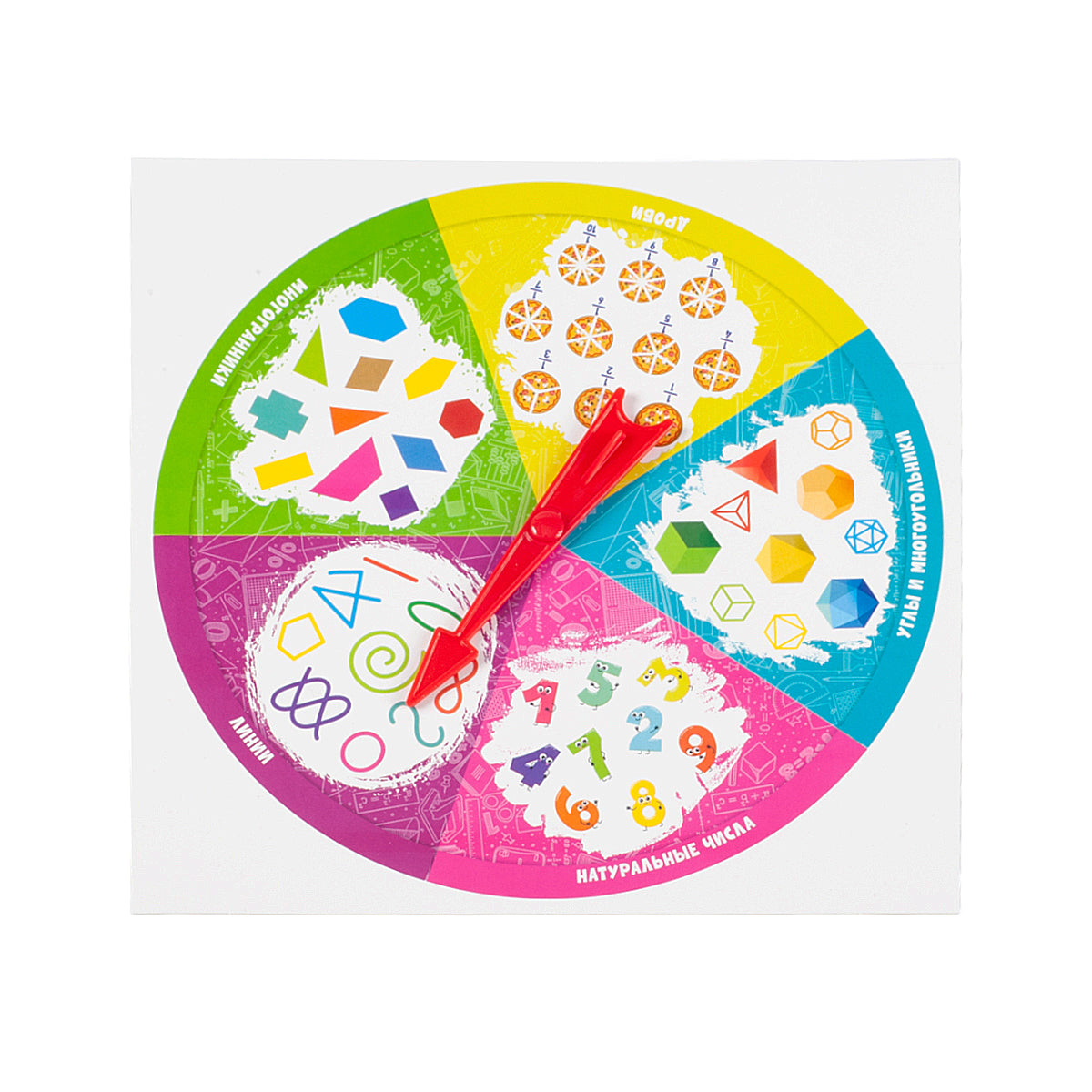 Игра настольная Викторина "Алгебра. Геометрия"