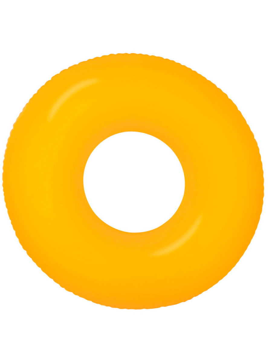 Круг надувной INTEX "Neon Frost Tube" (Неоновый холодный), от 9 лет, 3 вида в ассортименте, 91 см