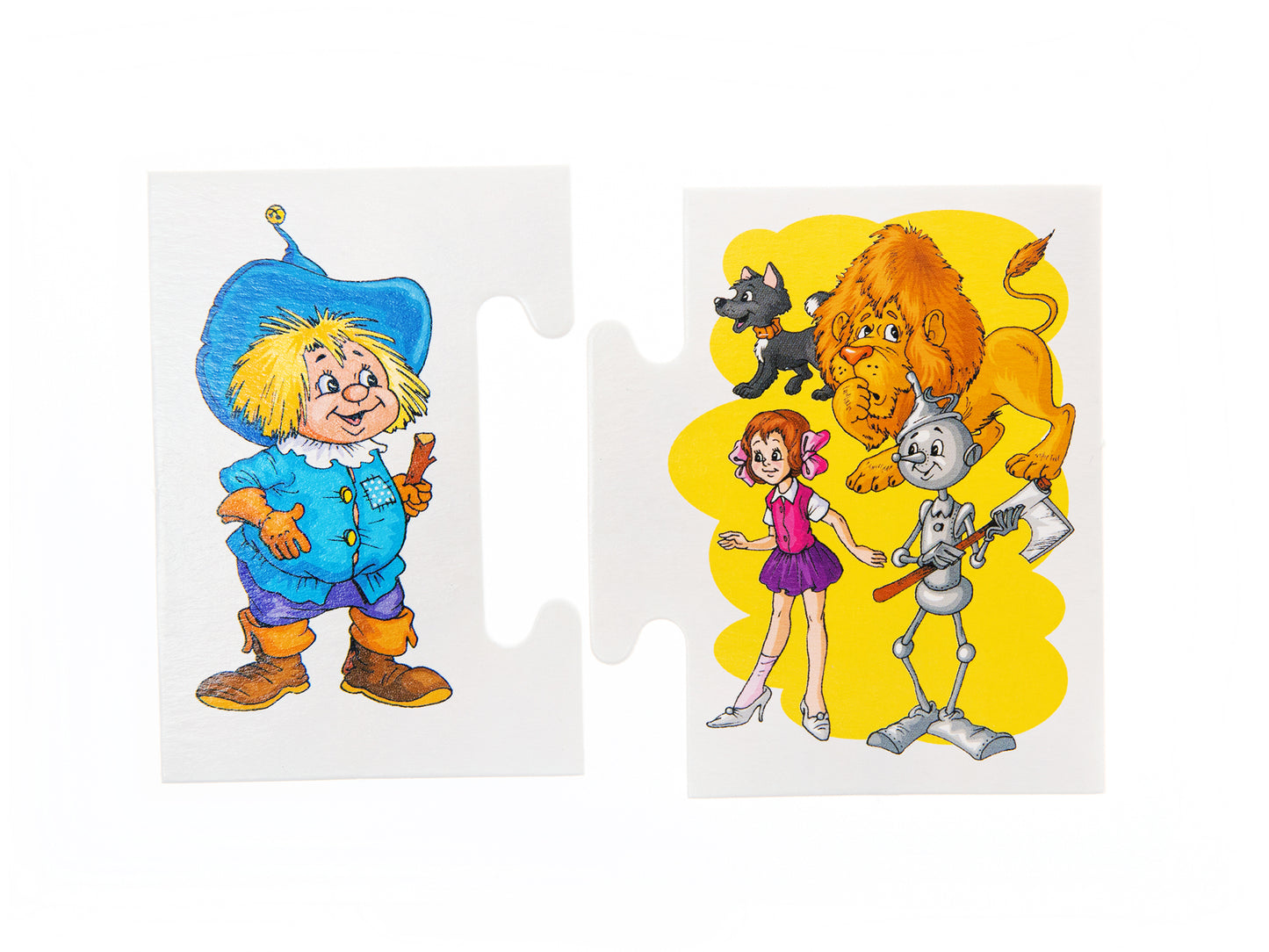 Игра обучающая. Половинки "Где моя сказка?"