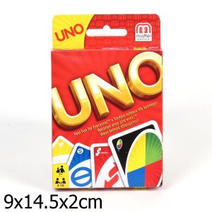 "МАТТЕЛ". UNO® НАСТОЛЬНАЯ ИГРА УНО в кор.12шт