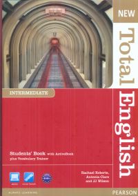 Nouveau livre de l'élève de niveau intermédiaire en anglais complet avec livre actif + CD