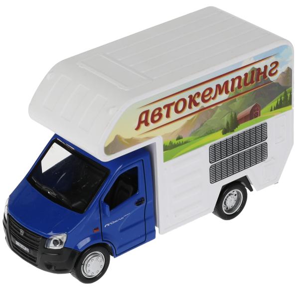 NEXTHOME-15-BUWH326452 Machine en métal GAZ NEXT АВТОДОМ 15 см, double, кузов, инерц, синий, кор. Тех