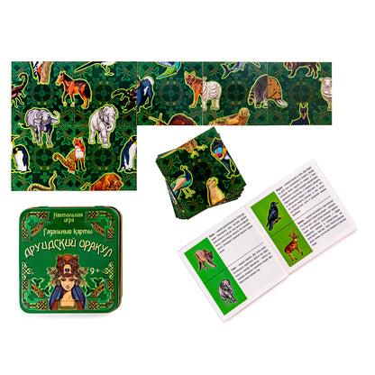 Настольная игра "Гадальные карты. Друидский оракул" (жестяная коробочка)