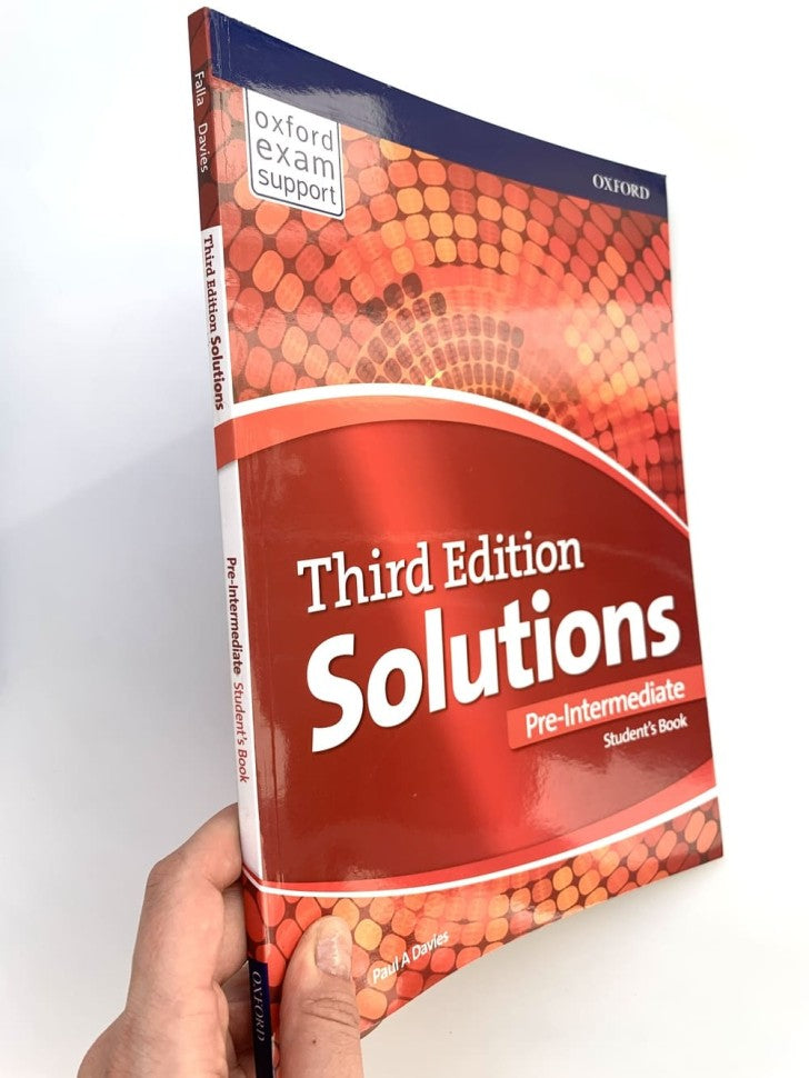 Solutions Pre-Intermediate (3rd)S.B/W.B+DVD