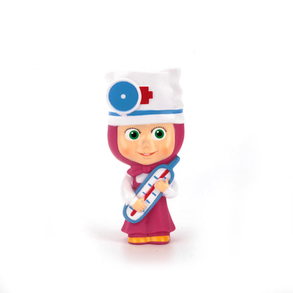 ФИГУРКА ДЛЯ ВАННОЙ "ИГРАЕМ ВМЕСТЕ" "МАША И МЕДВЕДЬ" МАША В СЕТКЕ (РУСС. УП.) в кор.2*36шт