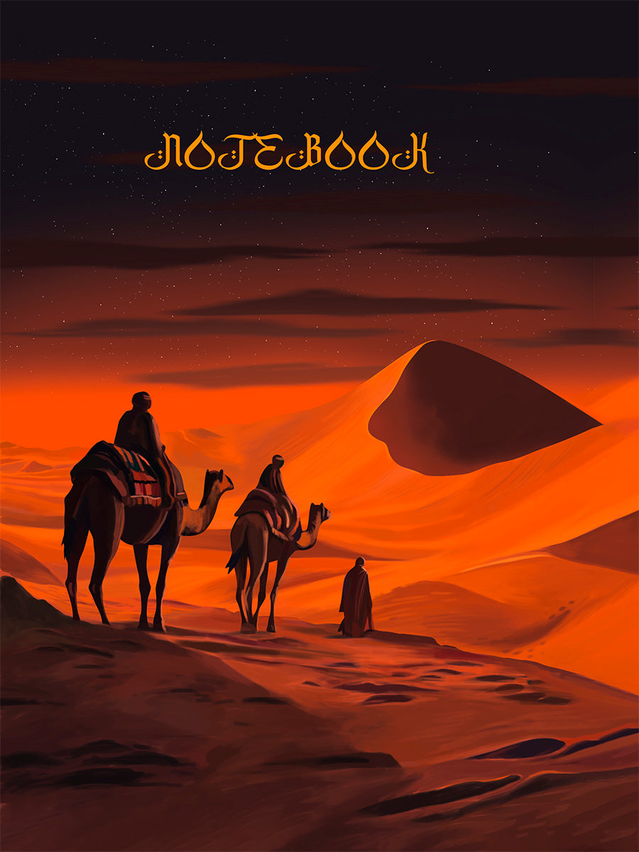 Mon Art. БЛОКНОТ в клетку Дивный Восток. Karavan