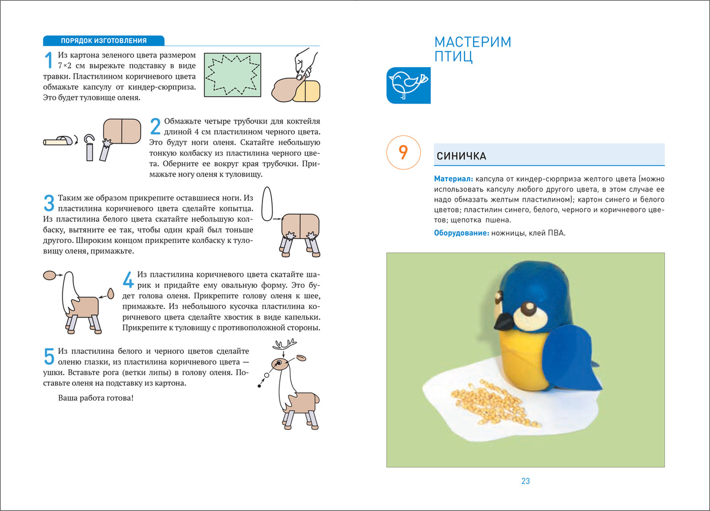 Поделки из природного и бросового материала. 5 à 6 lettres. ФГОС