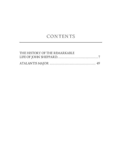 The History Of The Remarkable Life of John Sheppard & Atlantis Major = История замечательной жизни Джона Шеппарда: кн. на англ.яз