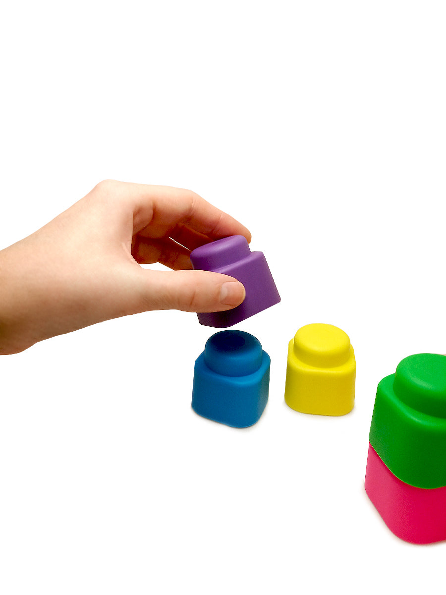 Игрушка для ванной. Мягкие кирпичики серия «Bébé Jouets»