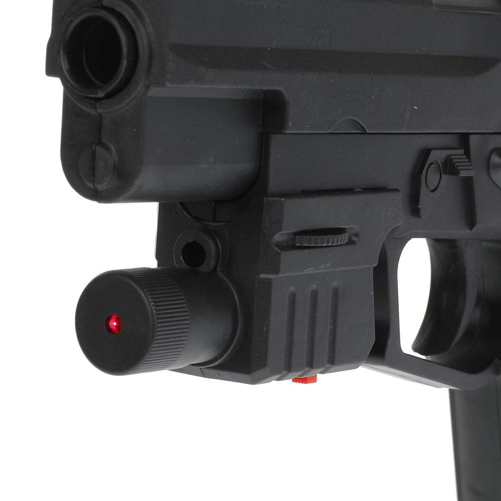 Пистолет (п) с лазер. прицелом, с пульками P220 в пак. в кор.2*120шт