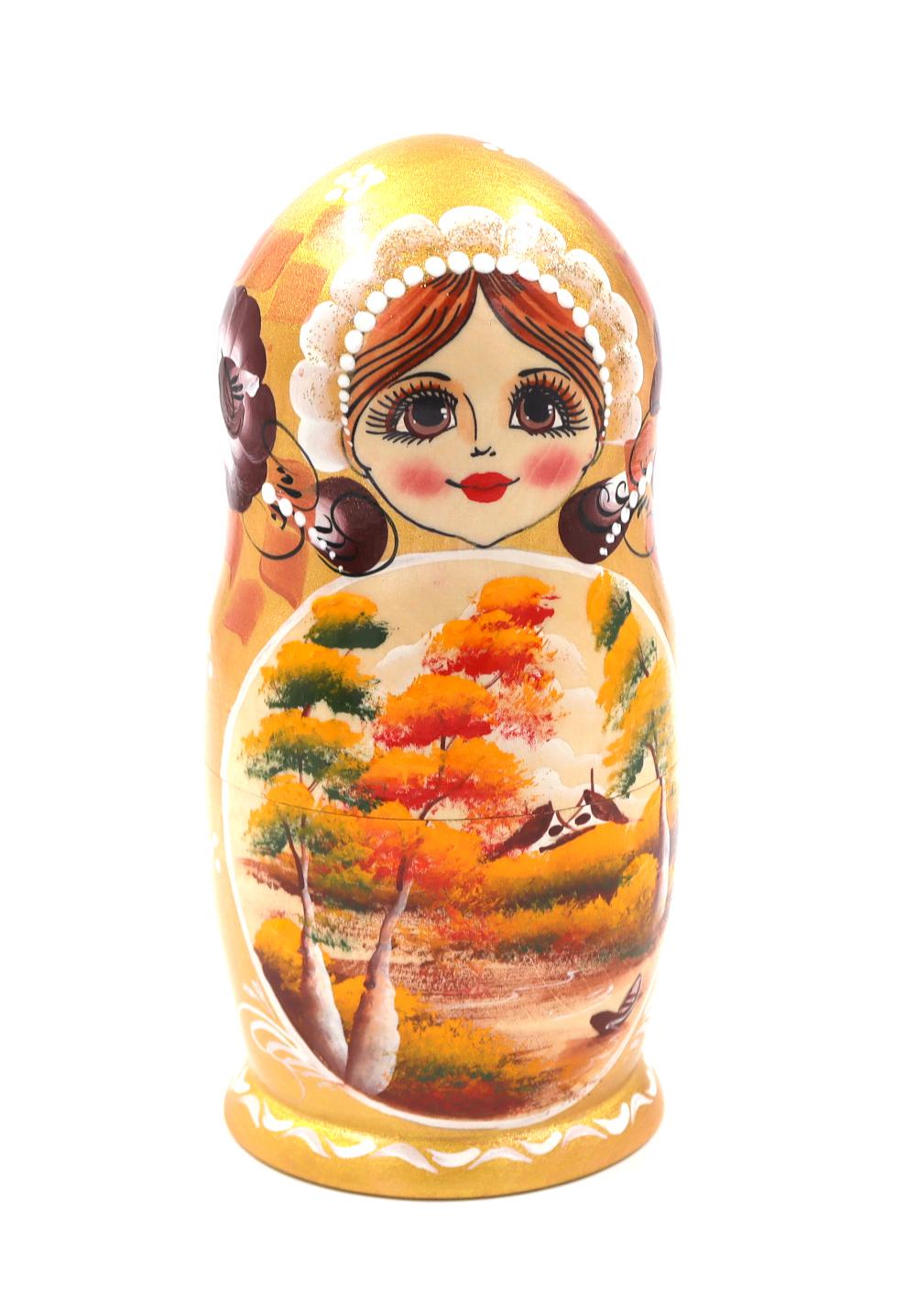 Matreshka Осень (5 matreschek, 17cm)