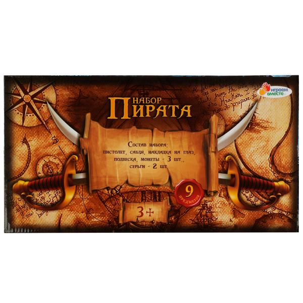 Набор пирата кор.41*22*4,5см ИГРАЕМ ВМЕСТЕ в кор.2*24шт