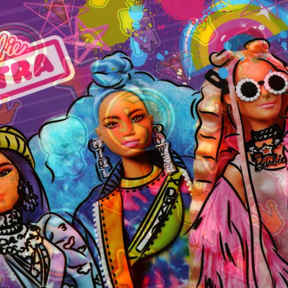 Папка БАРБИ -уголок а4, barbie extra Умка уп-25шт в кор.2*12уп
