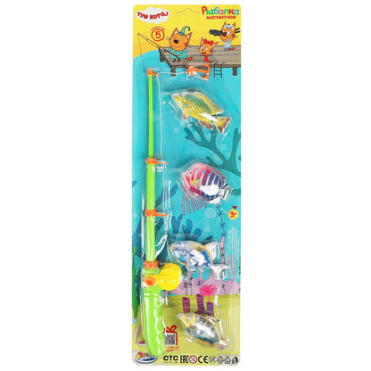 Игра рыбалка Три Кота блист.51*15*3,5см ИГРАЕМ ВМЕСТЕ в кор.2*90шт