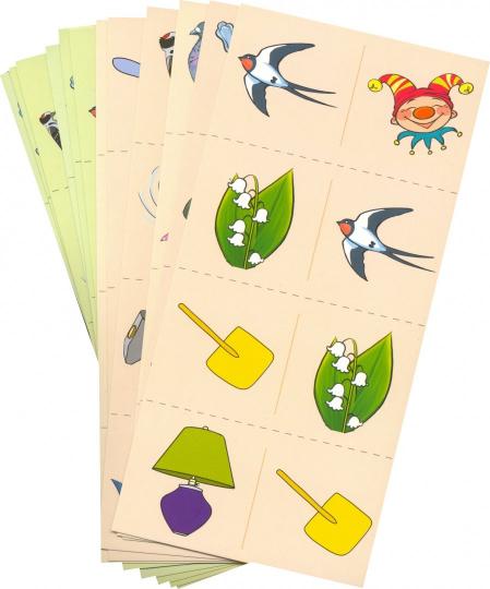 Prenez la carte avec les risques. Логопедическое домино. Звук [Л]. Pour les enfants de 4 à 7 ans/ Азова Е.А., Чернова О.О.