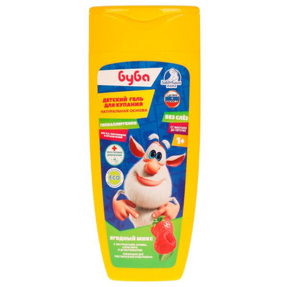 Gel allemand pour tasse de bain "ягодный микс" 250 ml d'extrait d'huile d'olive pour maman en cor.6шт