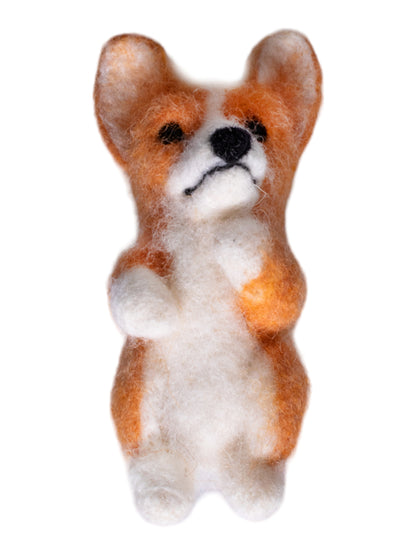 Набор для творчества. Валяние из шерсти. Bracelet "Corgi"
