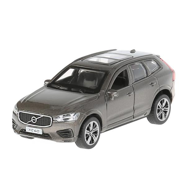 Machine en métal "volvo xc60 r-desing" 12 cm, ouverte. двери, инерц., серый в кор. Parc technologique dans le cor.2*36шт
