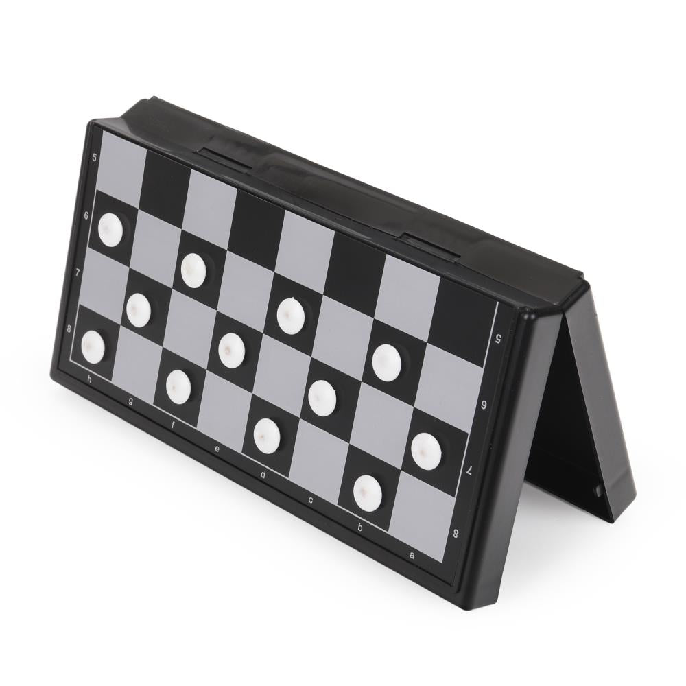 Шашки магнитные коробка 20*8*3 см ИГРАЕМ ВМЕСТЕ в кор.2*72шт