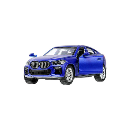 Modèle en métal BMW X6 10 cm, double, inertie, parc technologique, couleur 2x120 pouces