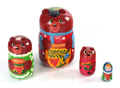 Матрешка "Три медведя" 4 pers. ART.Р45/751 (РНИ) /52