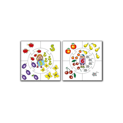 Игра обучающая Учись играя "Сколько не хватает" арт.00074