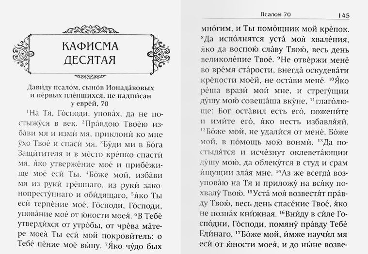 Псалтирь святого пророка и царя Давида. На русском языке
