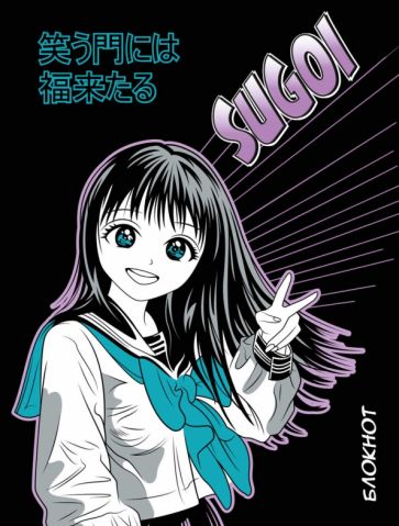 Bloc 32л,А6,кл,АНИМЕ,65451