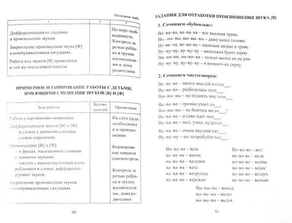 Автоматизация и дифференциация звуков. Упражнения