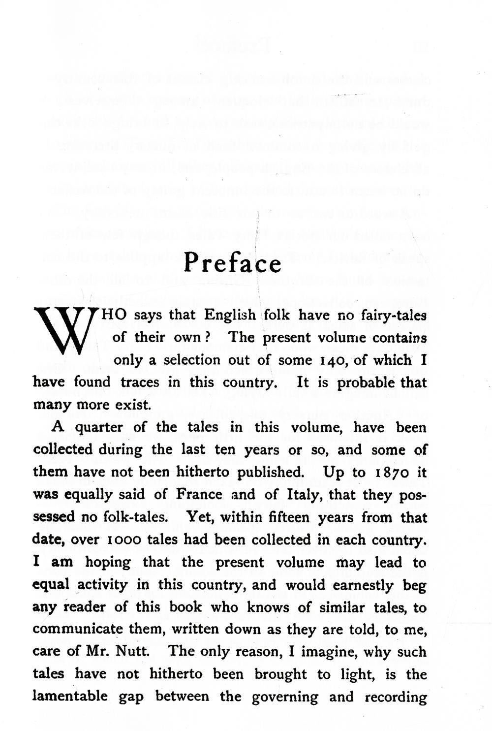 English Fairy Tales