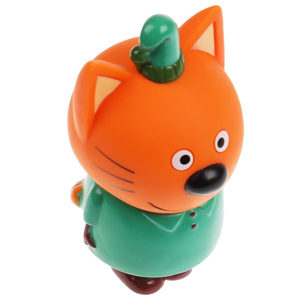 Игрушка пластизоль для ванны Капитошка Три Кота папа и Компот, 2шт., сетка (русс.уп.) в кор.50шт