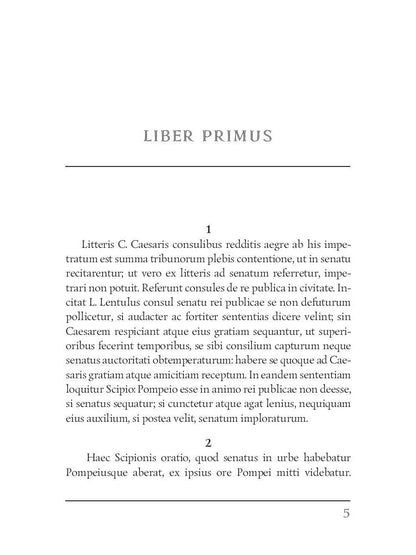 Commentarii de Bello Civili = Записки о гражданской войне