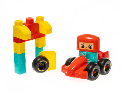 Конструктор пластиковый "Пит-стоп" 30 дет (Baby Blocks)