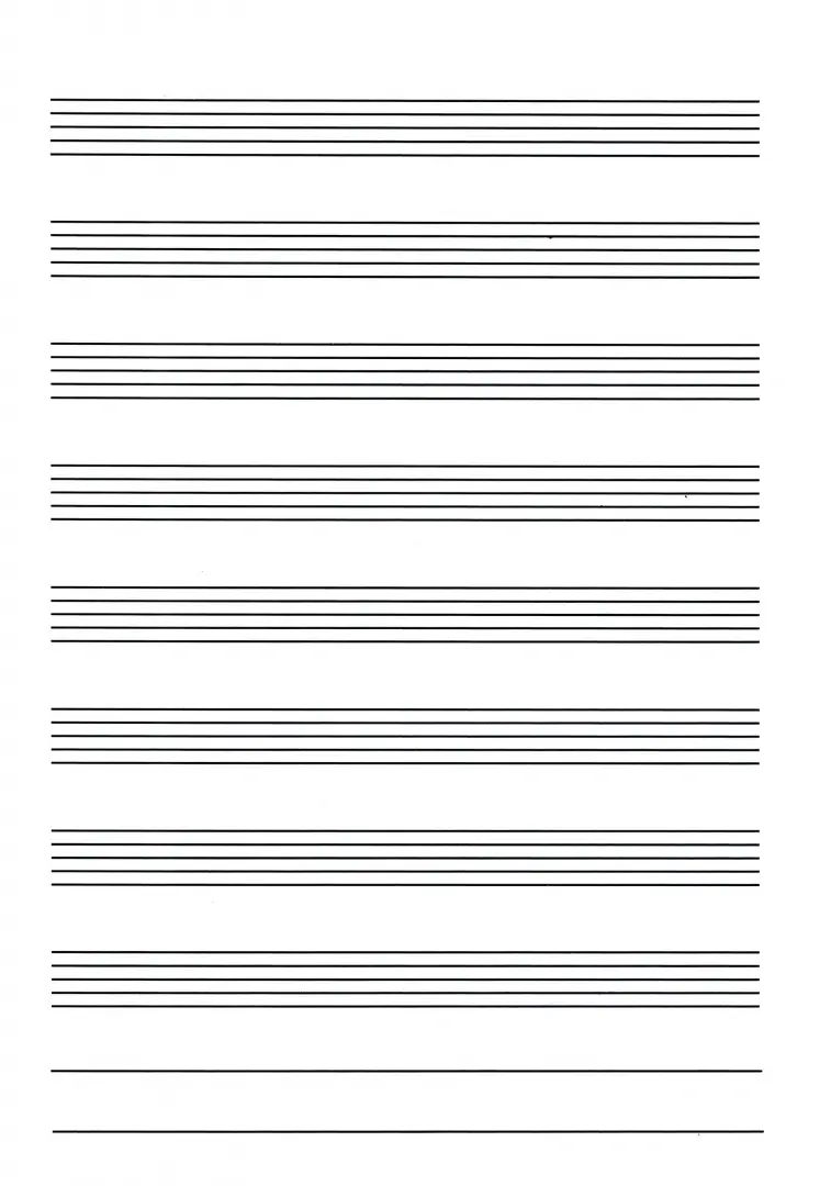 Тетрадь для нот: для младших классов ДМШ и ДШИ (девочка)