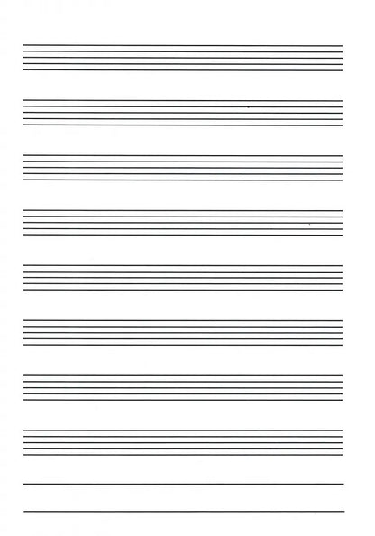 Тетрадь для нот: для младших классов ДМШ и ДШИ (девочка)