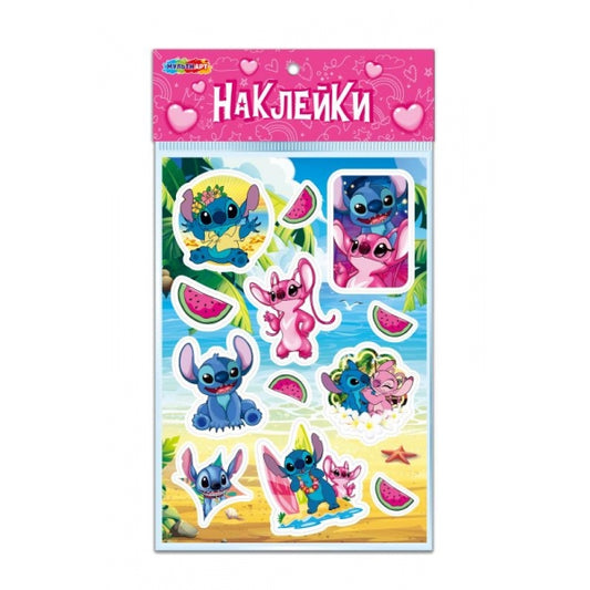 Наклейки бумажные, а5 стичи MultiArt