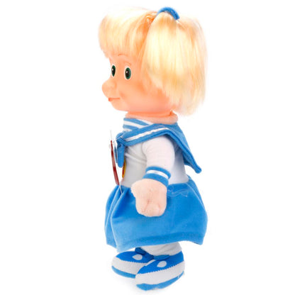 МЯГКАЯ ИГРУШКА "МУЛЬТИ-ПУЛЬТИ" МАША-МОРЯЧКА ПЛАСТ.ЛИЦО (М/Ф МАША И МЕДВЕДЬ) МУЗ. ЧИП 29СМ в кор.24шт