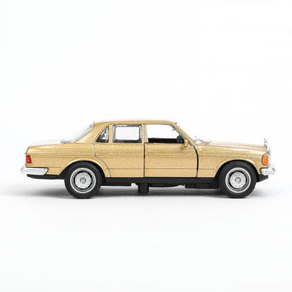 Modèle métallique MERCEDES-BENZ w116 12,5 cm, double parc technologique, couleur 2x120 pouces