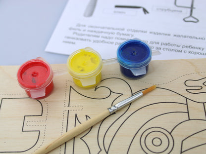 НАБОР ДЛЯ ВЫПИЛИВАНИЯ ЛОБЗИКОМ "КОРАБЛЬ" в кор.8шт