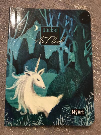 Mon Art. Livre d'art de poche. Единорог
