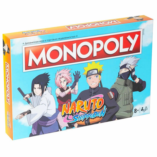 Hasbro Наст. игра "Монополия Наруто" русс. язык арт.WM00167-RUS